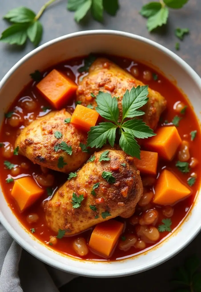 30 Chicken Cacciatore Recipe Authentic Italian Style 14 30 Chicken Cacciatore Recipe Authentic Italian Style - 13. Chicken Cacciatore with Sweet Potatoes