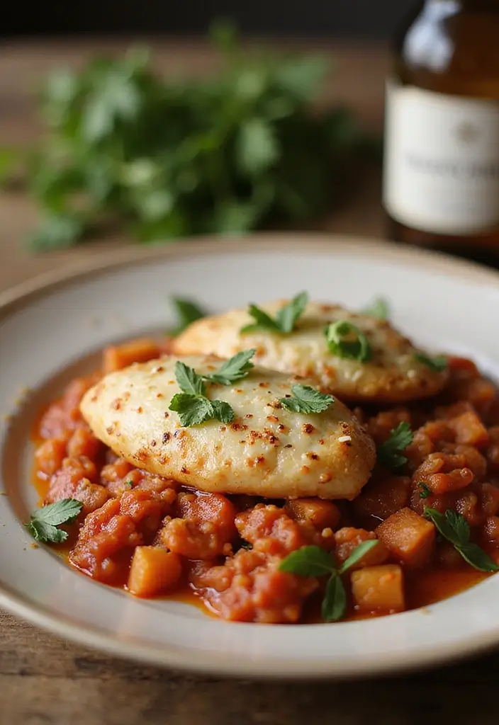 30 Chicken Cacciatore Recipe Authentic Italian Style 17 30 Chicken Cacciatore Recipe Authentic Italian Style - 16. Garlic Parmesan Chicken Cacciatore
