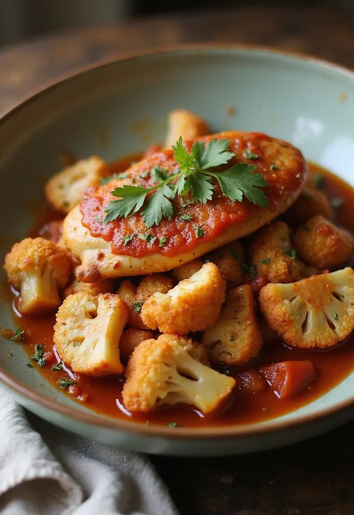 30 Chicken Cacciatore Recipe Authentic Italian Style 28 30 Chicken Cacciatore Recipe Authentic Italian Style - 27. Chicken Cacciatore with Cauliflower