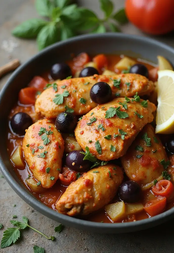 30 Chicken Cacciatore Recipe Authentic Italian Style 4 30 Chicken Cacciatore Recipe Authentic Italian Style - 3. Mediterranean Chicken Cacciatore