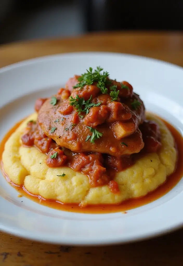30 Chicken Cacciatore Recipe Authentic Italian Style 6 30 Chicken Cacciatore Recipe Authentic Italian Style - 5. Chicken Cacciatore with Polenta