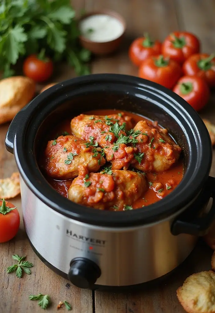 30 Chicken Cacciatore Recipe Authentic Italian Style 7 30 Chicken Cacciatore Recipe Authentic Italian Style - 6. Slow Cooker Chicken Cacciatore