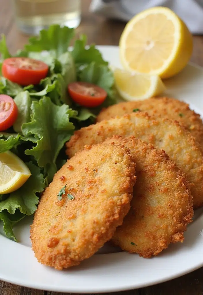 30 Chicken Cutlet Recipes Easy & Crispy for Quick Dinners 2 30 Chicken Cutlet Recipes Easy & Crispy for Quick Dinners - 1. Classic Breaded Chicken Cutlets