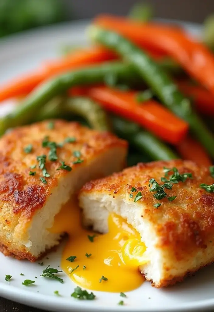 30 Chicken Cutlet Recipes Easy & Crispy for Quick Dinners 22 30 Chicken Cutlet Recipes Easy & Crispy for Quick Dinners - 21. Cheesy Chicken Cutlets