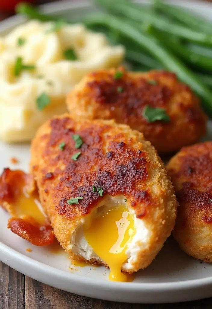 30 Chicken Cutlet Recipes Easy & Crispy for Quick Dinners 30 30 Chicken Cutlet Recipes Easy & Crispy for Quick Dinners - 29. Bacon and Cheese Stuffed Chicken Cutlets