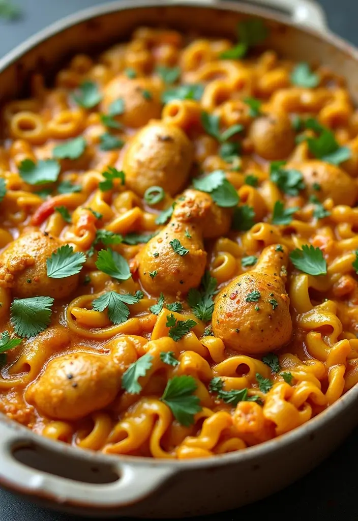 30 Chicken and Noodle Casserole Recipes That Feel Like Grandma’s 11 30 Chicken and Noodle Casserole Recipes That Feel Like Grandma’s - 10. Curried Chicken and Noodle Casserole