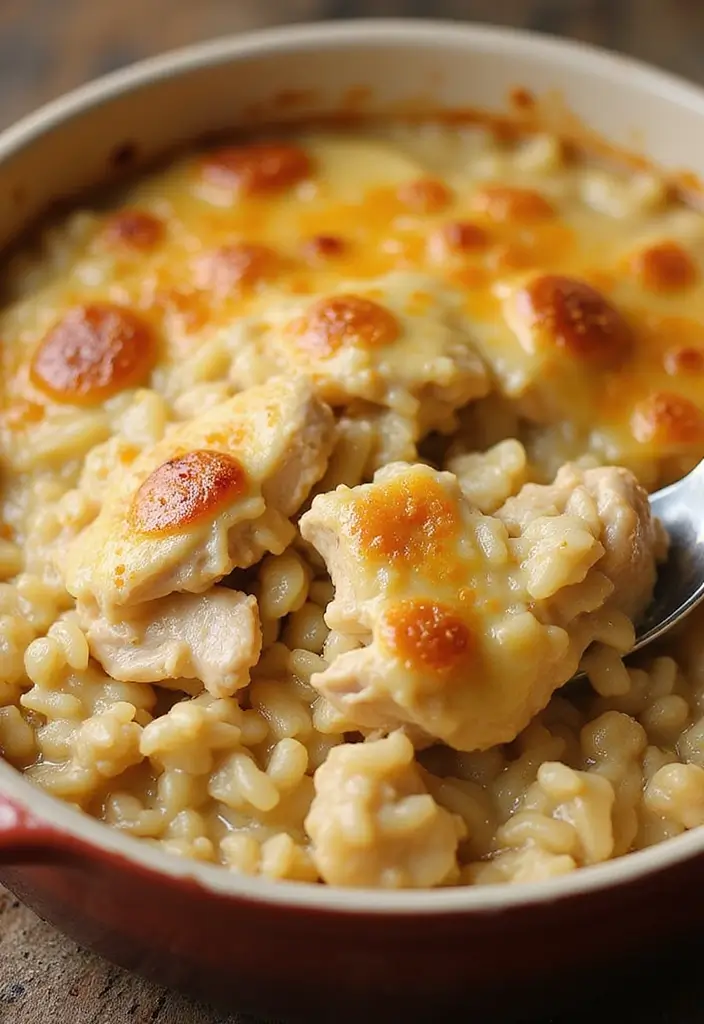 30 Chicken and Noodle Casserole Recipes That Feel Like Grandma’s 12 30 Chicken and Noodle Casserole Recipes That Feel Like Grandma’s - 11. Chicken and Rice Casserole