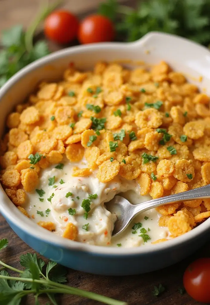 30 Chicken and Noodle Casserole Recipes That Feel Like Grandma’s 15 30 Chicken and Noodle Casserole Recipes That Feel Like Grandma’s - 14. Creamy Ranch Chicken Casserole