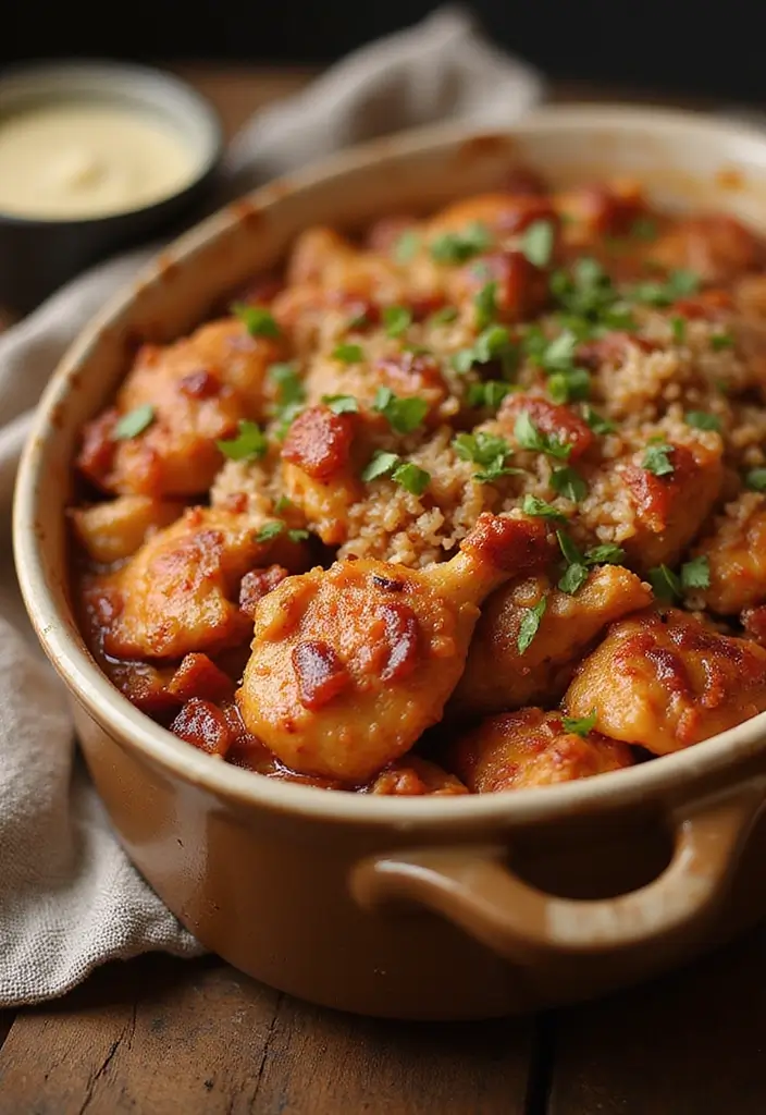 30 Chicken and Noodle Casserole Recipes That Feel Like Grandma’s 18 30 Chicken and Noodle Casserole Recipes That Feel Like Grandma’s - 17. BBQ Chicken Casserole
