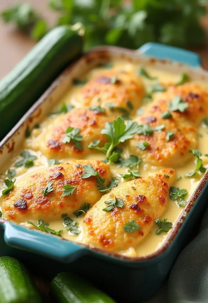30 Chicken and Noodle Casserole Recipes That Feel Like Grandma’s 25 30 Chicken and Noodle Casserole Recipes That Feel Like Grandma’s - 24. Baked Chicken and Zucchini Casserole