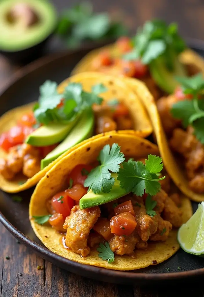 30 Creamy Garlic Butter Chicken Recipes That Are Rich & Irresistible 17 30 Creamy Garlic Butter Chicken Recipes That Are Rich & Irresistible - 16. Garlic Butter Chicken Tacos