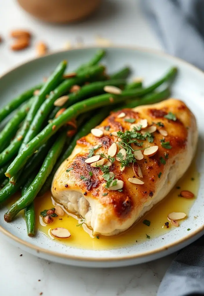 30 Creamy Garlic Butter Chicken Recipes That Are Rich & Irresistible 19 30 Creamy Garlic Butter Chicken Recipes That Are Rich & Irresistible - 18. Garlic Butter Chicken with Green Beans