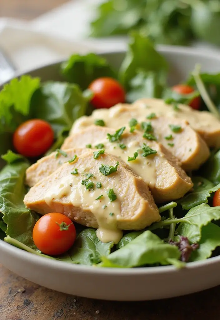 30 Creamy Garlic Butter Chicken Recipes That Are Rich & Irresistible 20 30 Creamy Garlic Butter Chicken Recipes That Are Rich & Irresistible - 19. Creamy Garlic Butter Chicken Salad