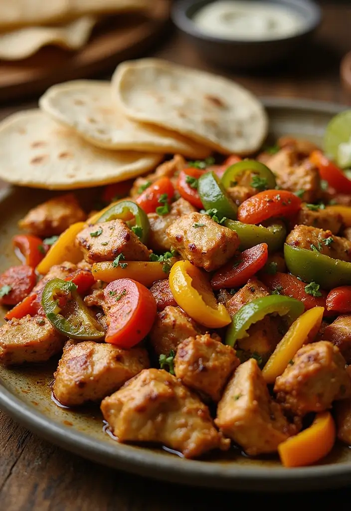 30 Creamy Garlic Butter Chicken Recipes That Are Rich & Irresistible 21 30 Creamy Garlic Butter Chicken Recipes That Are Rich & Irresistible - 20. Garlic Butter Chicken Fajitas