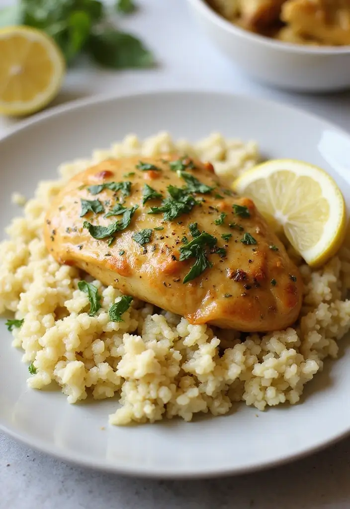 30 Creamy Garlic Butter Chicken Recipes That Are Rich & Irresistible 30 30 Creamy Garlic Butter Chicken Recipes That Are Rich & Irresistible - 29. Creamy Garlic Butter Chicken with Couscous