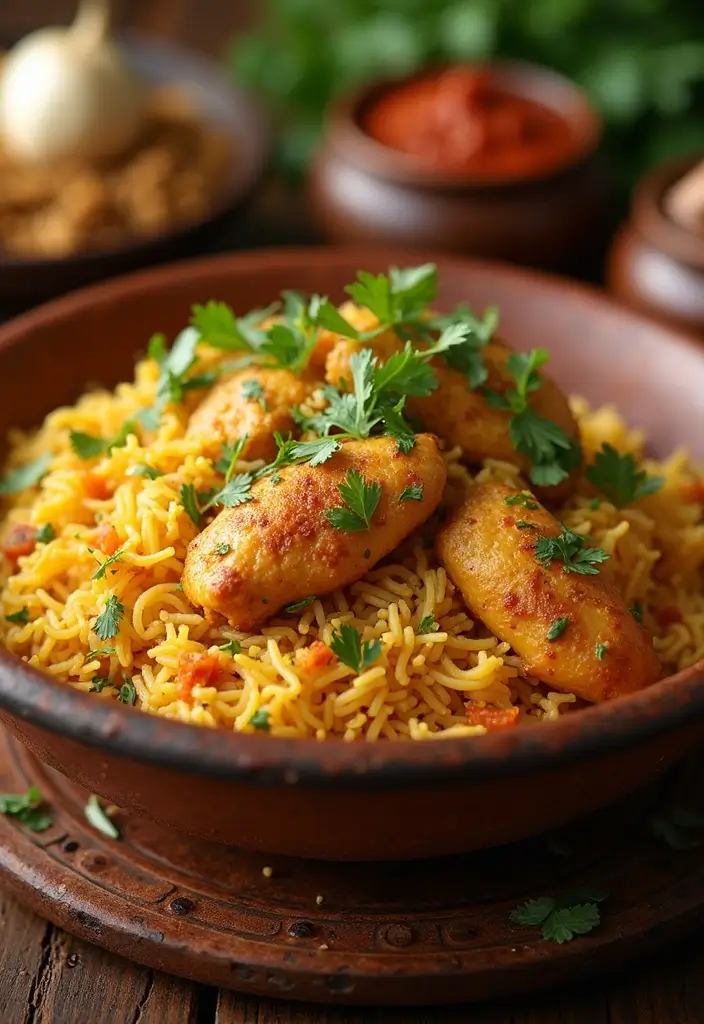30 Creamy Garlic Butter Chicken Recipes That Are Rich & Irresistible 31 30 Creamy Garlic Butter Chicken Recipes That Are Rich & Irresistible - 30. Garlic Butter Chicken Biryani