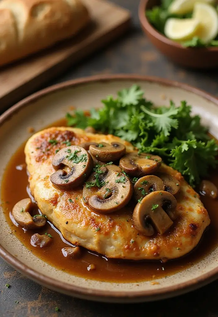 30 Creamy Garlic Butter Chicken Recipes That Are Rich & Irresistible 8 30 Creamy Garlic Butter Chicken Recipes That Are Rich & Irresistible - 7. Garlic Butter Chicken with Mushrooms