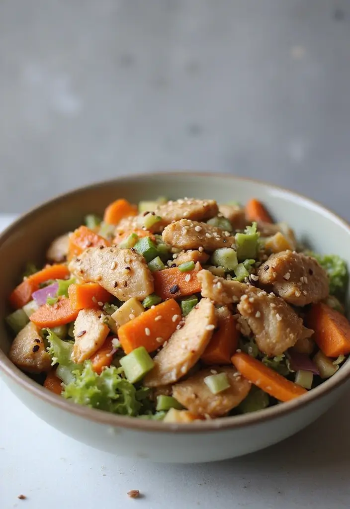 30 Healthy Chicken Salad with Greek Yogurt Recipes That Feel Creamy 24 30 Healthy Chicken Salad with Greek Yogurt Recipes That Feel Creamy - 23. Sesame Chicken Salad