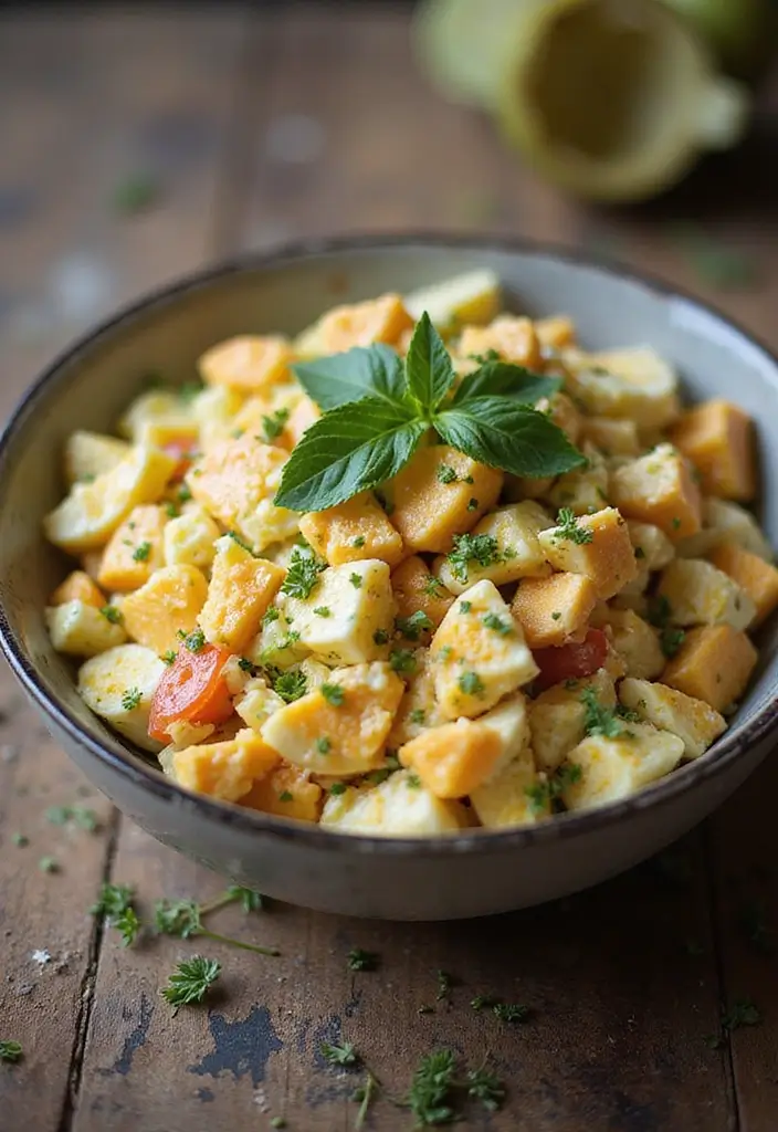 30 Healthy Chicken Salad with Greek Yogurt Recipes That Feel Creamy 30 30 Healthy Chicken Salad with Greek Yogurt Recipes That Feel Creamy - 29. Egg Salad Chicken Salad