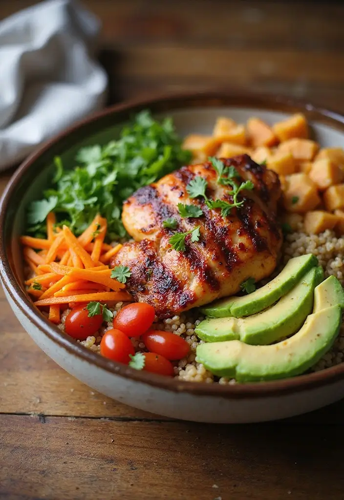30 Leftover BBQ Chicken Recipes That Reinvent Dinner 14 30 Leftover BBQ Chicken Recipes That Reinvent Dinner - 13. BBQ Chicken Grain Bowl