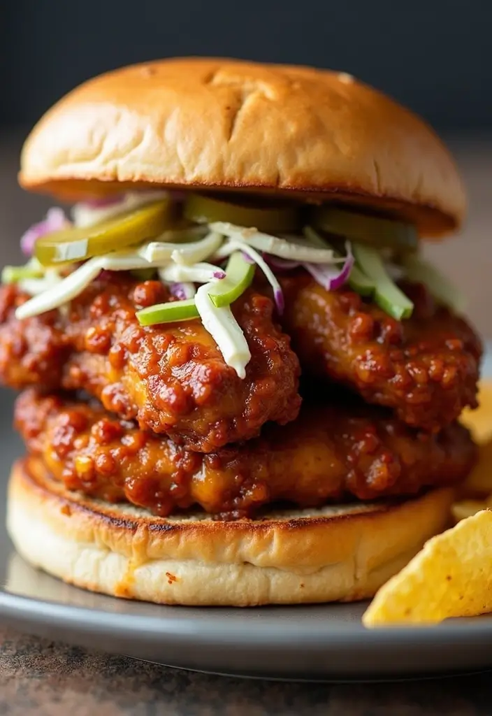 30 Leftover BBQ Chicken Recipes That Reinvent Dinner 15 30 Leftover BBQ Chicken Recipes That Reinvent Dinner - 14. BBQ Chicken Sandwich