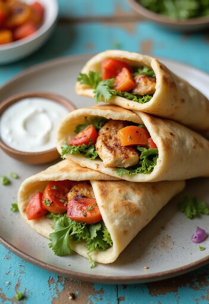 30 Leftover BBQ Chicken Recipes That Reinvent Dinner 26 30 Leftover BBQ Chicken Recipes That Reinvent Dinner - 25. BBQ Chicken Pita Pockets