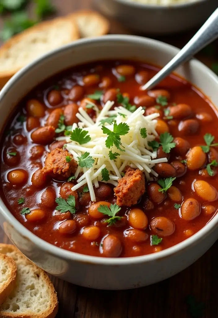 30 Leftover BBQ Chicken Recipes That Reinvent Dinner 27 30 Leftover BBQ Chicken Recipes That Reinvent Dinner - 26. BBQ Chicken and Bean Chili