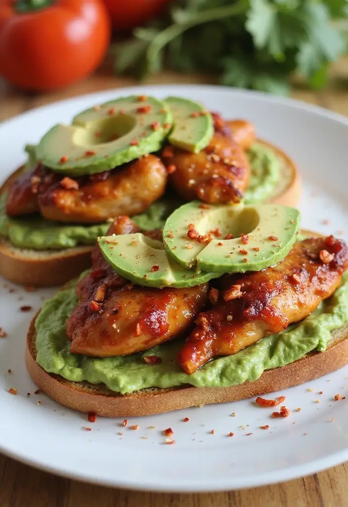 30 Leftover BBQ Chicken Recipes That Reinvent Dinner 31 30 Leftover BBQ Chicken Recipes That Reinvent Dinner - 30. BBQ Chicken Avocado Toast