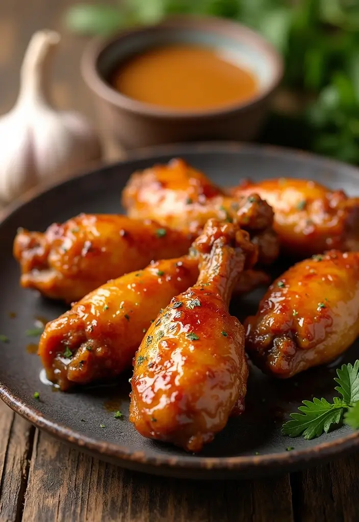 30 Recipes for Chicken Wings That Are Crispy & Crowd-Pleasers - 1. Honey Garlic Baked Chicken Wings