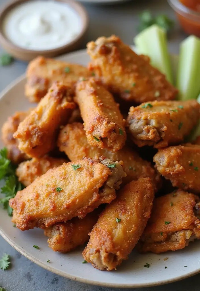 30 Recipes for Chicken Wings That Are Crispy & Crowd-Pleasers - 14. Southern Fried Chicken Wings