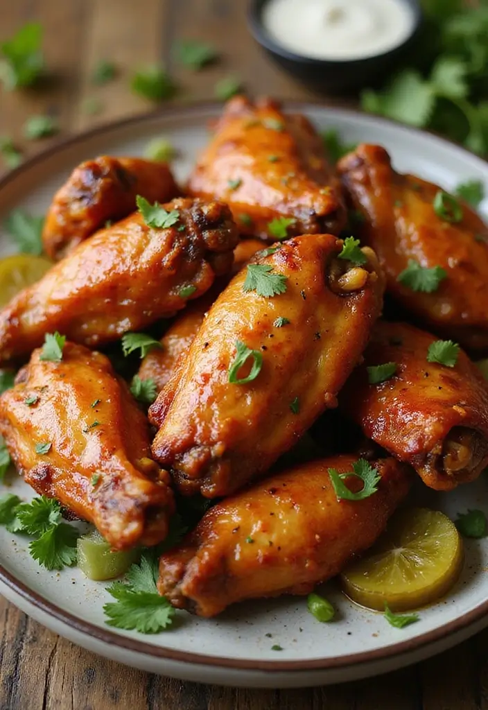30 Recipes for Chicken Wings That Are Crispy & Crowd-Pleasers - 16. Mustard BBQ Wings