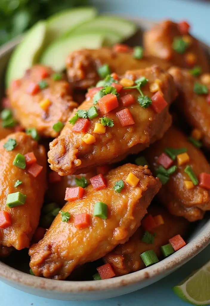 30 Recipes for Chicken Wings That Are Crispy & Crowd-Pleasers - 27. Taco Chicken Wings