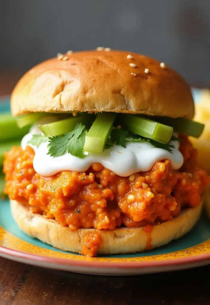 30 Slow Cooker Pulled Chicken Recipes That Are Great for Sandwiches 14 30 Slow Cooker Pulled Chicken Recipes That Are Great for Sandwiches - 13. Buffalo Pulled Chicken