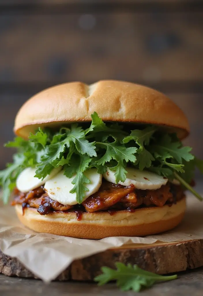 30 Slow Cooker Pulled Chicken Recipes That Are Great for Sandwiches 23 30 Slow Cooker Pulled Chicken Recipes That Are Great for Sandwiches - 22. Balsamic Pulled Chicken