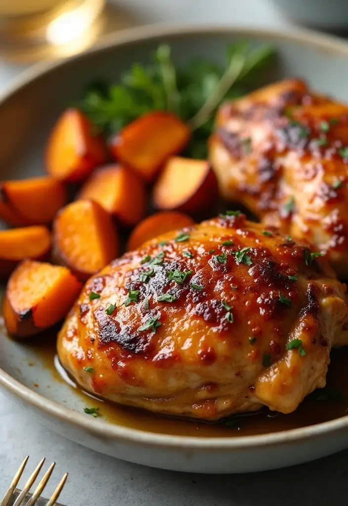 30 Sous Vide Chicken Thighs Recipes That Are Perfectly Tender 11 30 Sous Vide Chicken Thighs Recipes That Are Perfectly Tender - 10. Mustard Maple Chicken Thighs