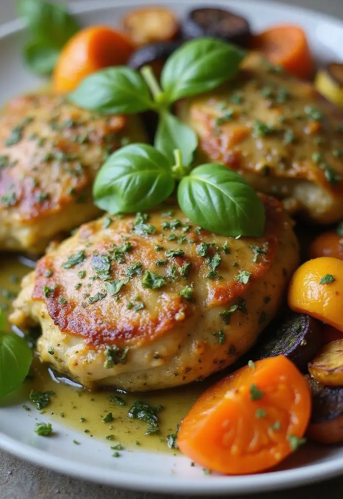 30 Sous Vide Chicken Thighs Recipes That Are Perfectly Tender 12 30 Sous Vide Chicken Thighs Recipes That Are Perfectly Tender - 11. Pesto Chicken Thighs