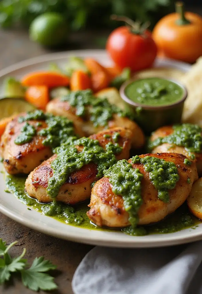 30 Sous Vide Chicken Thighs Recipes That Are Perfectly Tender 20 30 Sous Vide Chicken Thighs Recipes That Are Perfectly Tender - 19. Chimichurri Chicken Thighs