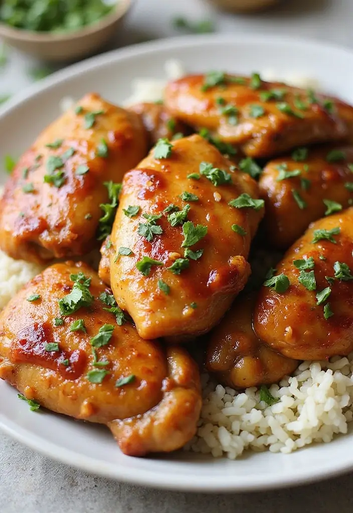 30 Sous Vide Chicken Thighs Recipes That Are Perfectly Tender 26 30 Sous Vide Chicken Thighs Recipes That Are Perfectly Tender - 25. Honey Garlic Chicken Thighs