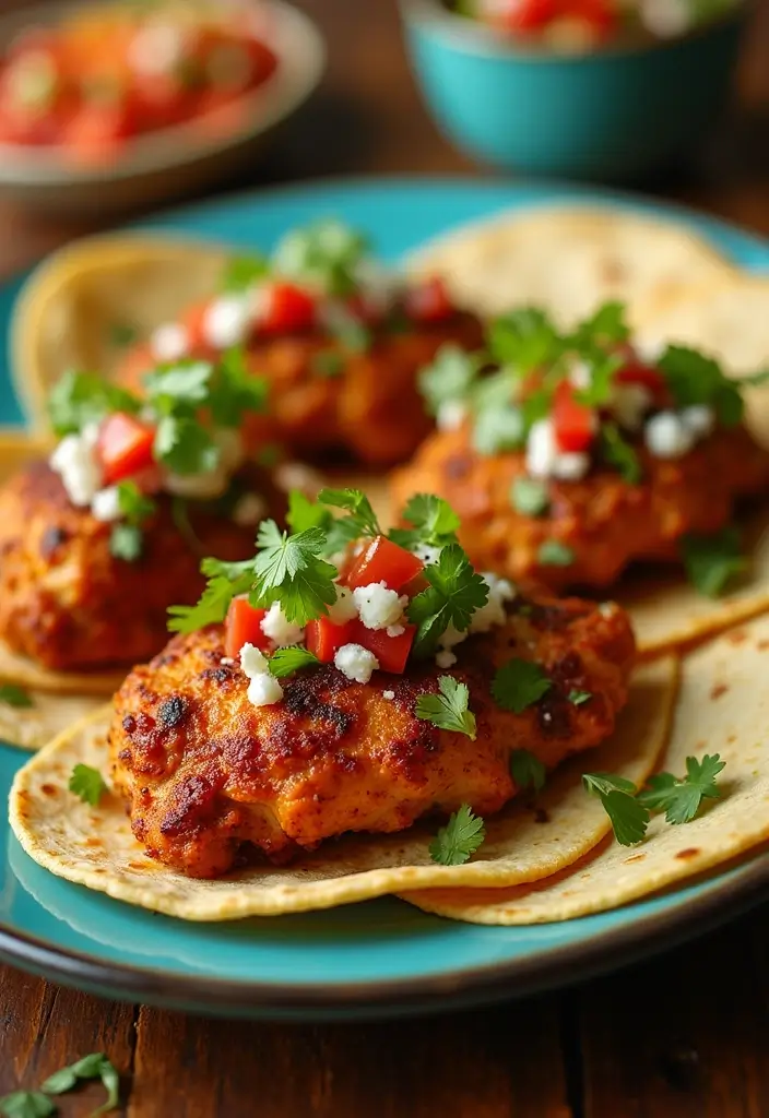 30 Sous Vide Chicken Thighs Recipes That Are Perfectly Tender 29 30 Sous Vide Chicken Thighs Recipes That Are Perfectly Tender - 28. Taco Spiced Chicken Thighs