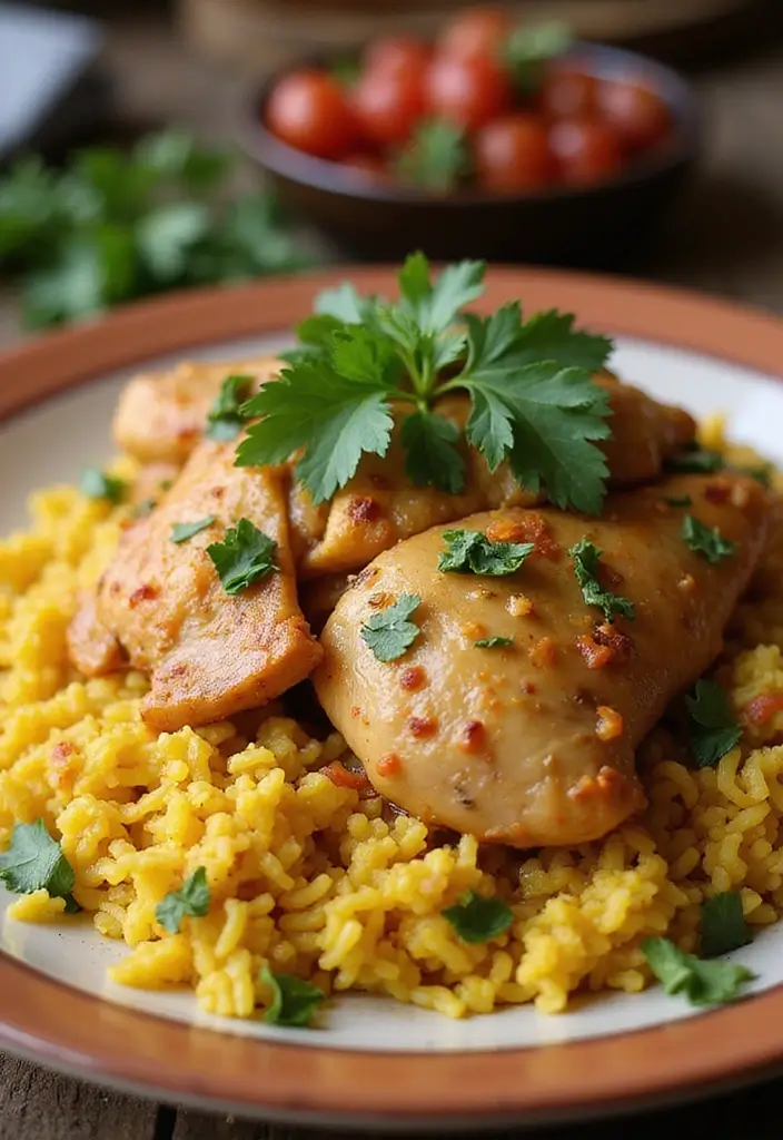 30 Spanish Chicken and Rice Recipes That Are Bold & Aromatic - 1. Classic Spanish Chicken and Rice (Arroz con Pollo)