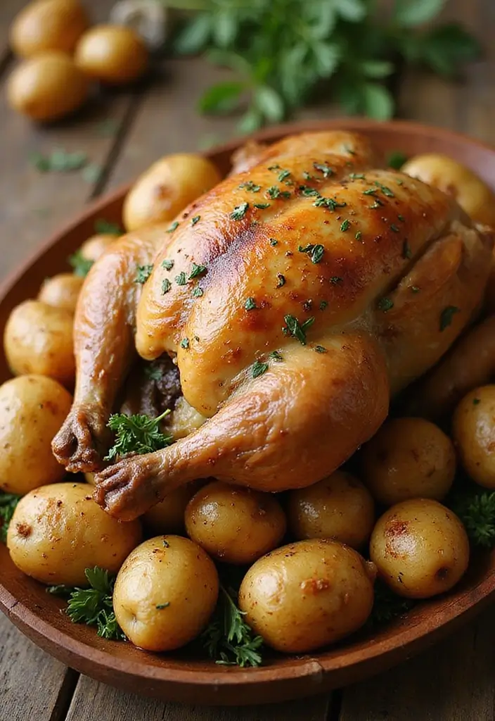 30 Whole30 Chicken Recipes That Are Clean & Flavorful 2 30 Whole30 Chicken Recipes That Are Clean & Flavorful - 1. Lemon Garlic Roast Chicken