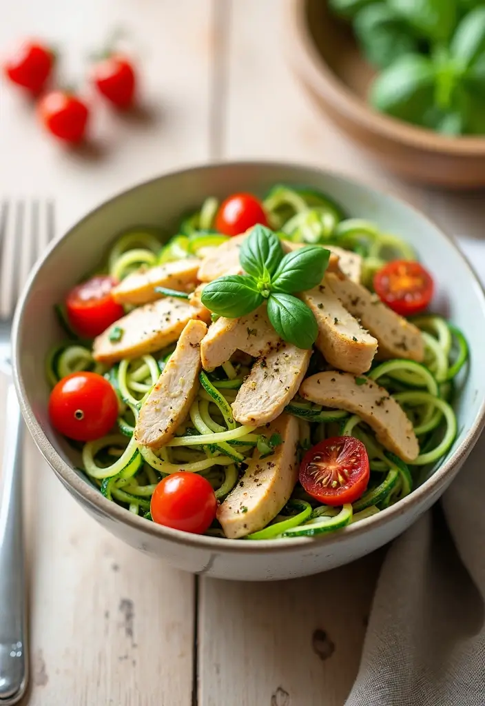 30 Whole30 Chicken Recipes That Are Clean & Flavorful 12 30 Whole30 Chicken Recipes That Are Clean & Flavorful - 11. Italian Chicken Zoodle Bowl