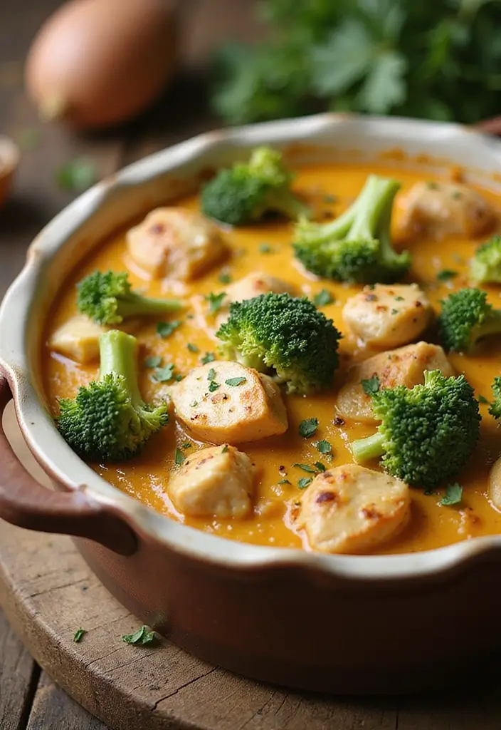 30 Whole30 Chicken Recipes That Are Clean & Flavorful 27 30 Whole30 Chicken Recipes That Are Clean & Flavorful - 26. Chicken and Broccoli Casserole