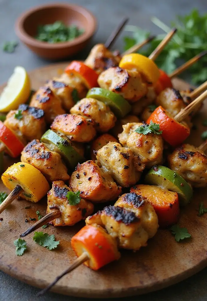 30 Whole30 Chicken Recipes That Are Clean & Flavorful 7 30 Whole30 Chicken Recipes That Are Clean & Flavorful - 6. Moroccan-Spiced Chicken Skewers